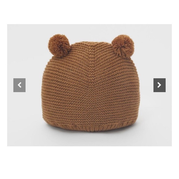 Zara Other - Zara Baby Knit Hat with Pompom